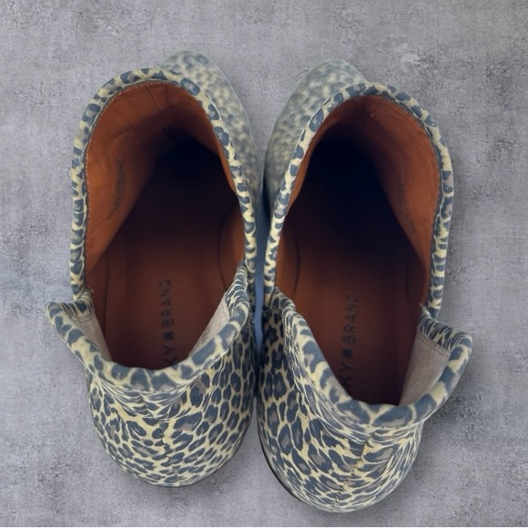 Lucky brand Women’s LK-Bashina 2 Sophia Leopard Animal Print Ankle Boots Sz 7.5M - Picture 6 of 10